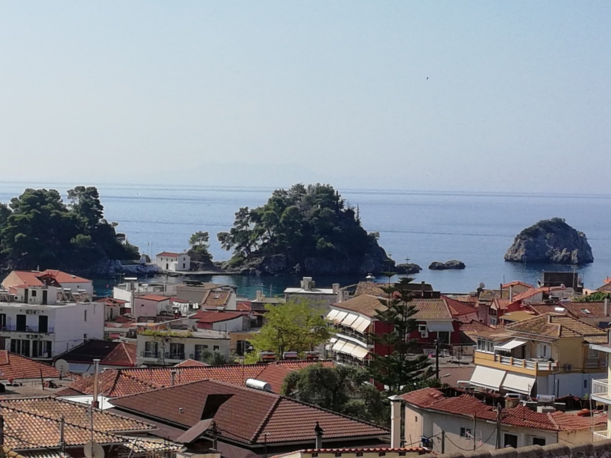 Apartment for sale ςιτη unique view of Parga and the island of Panagia