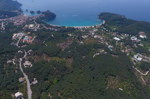 Land property with sea views at Valtos Beach Parga