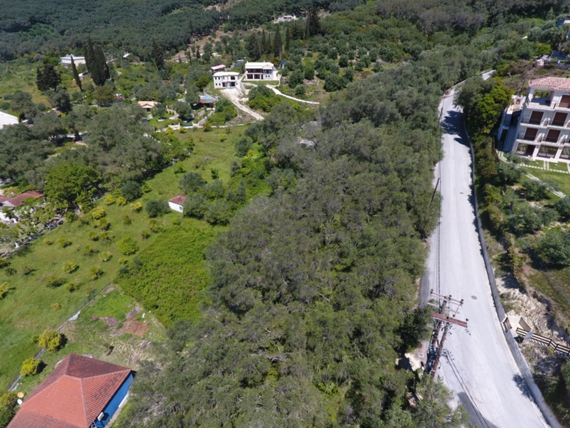 Building land at Valtos Beach Parga