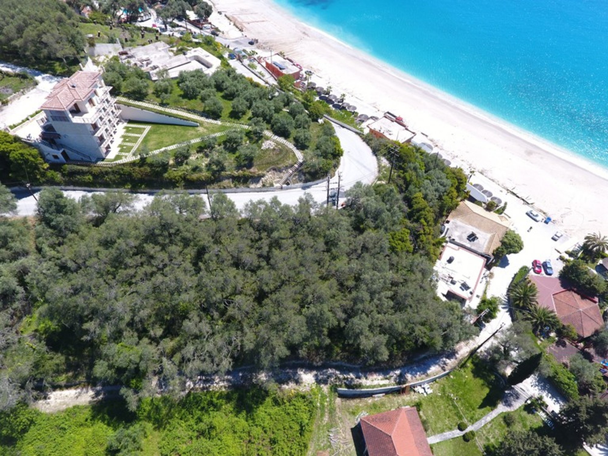 Building land at Valtos Beach Parga