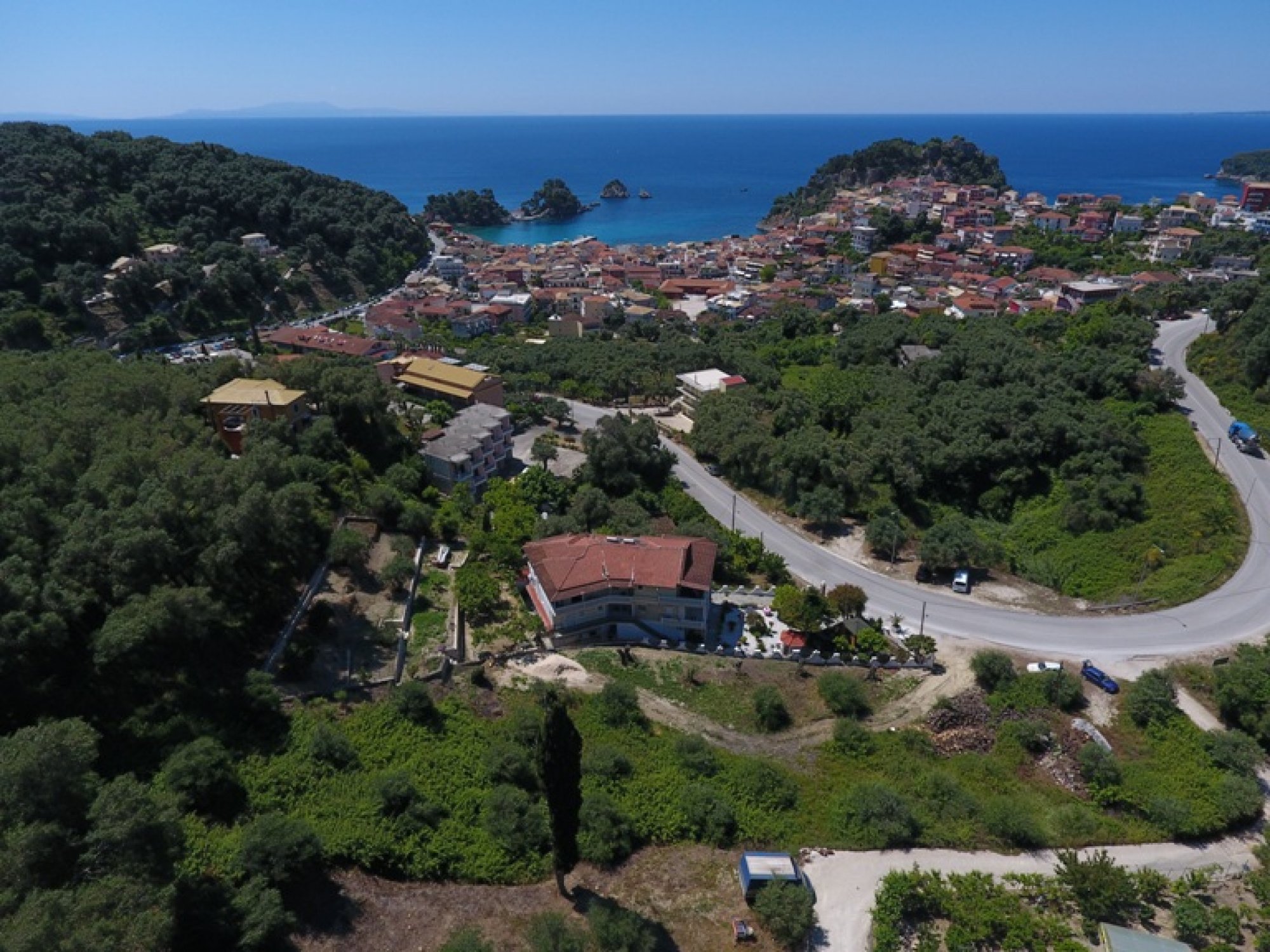 Unique peace of land within city limits of Parga