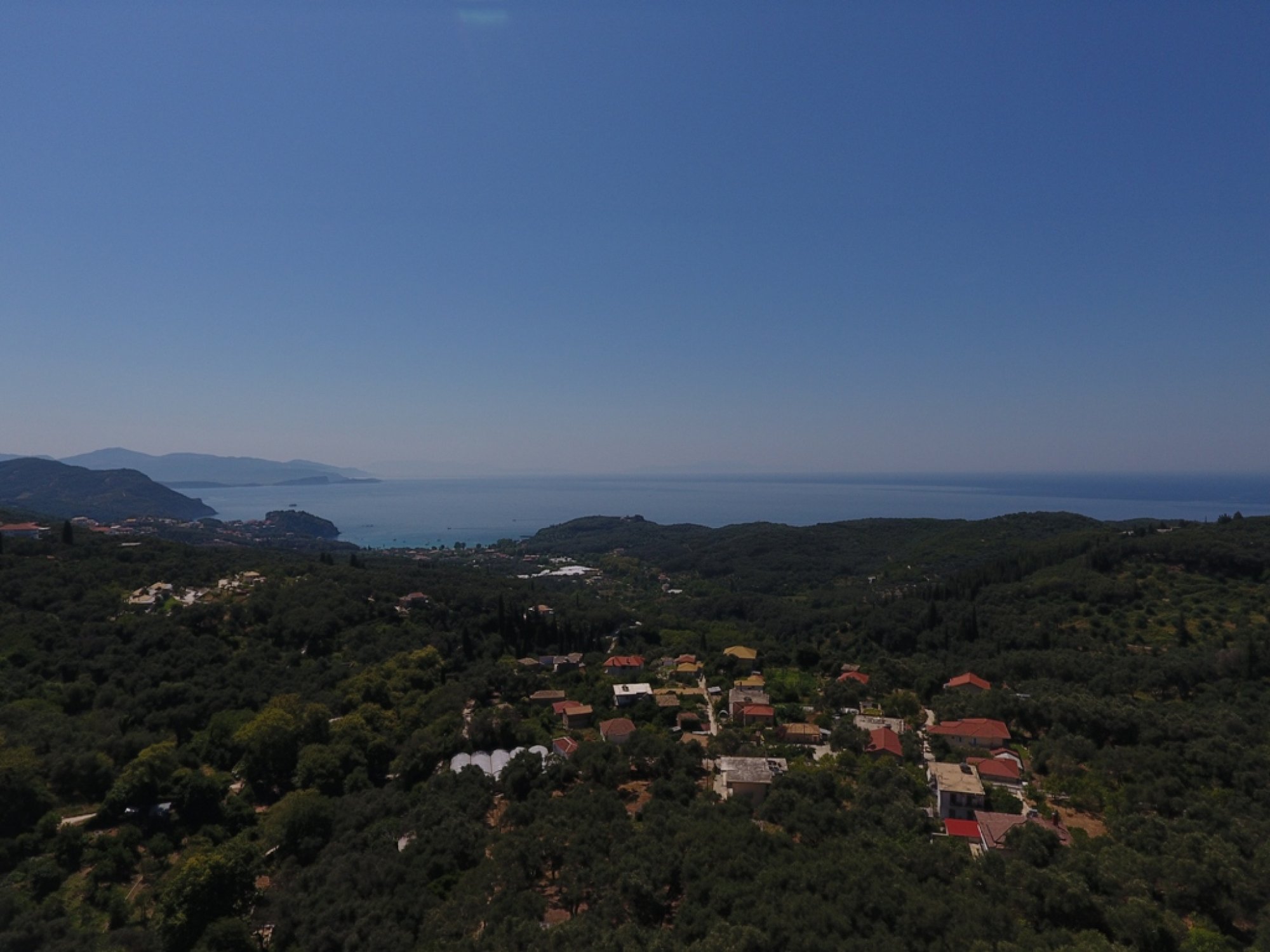 With views to Valtos Beach this property at Antousa