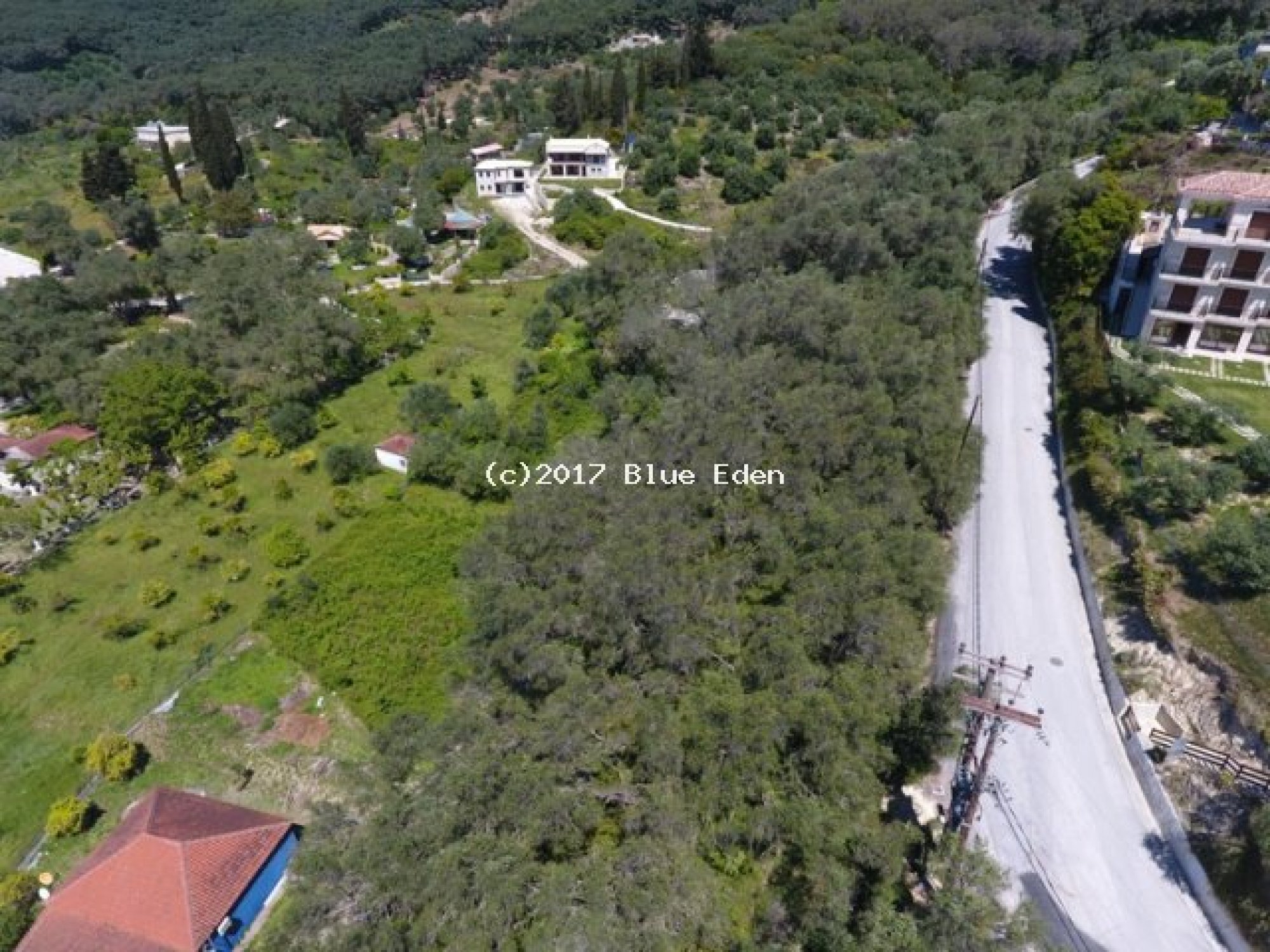 Building land at Valtos Beach Parga