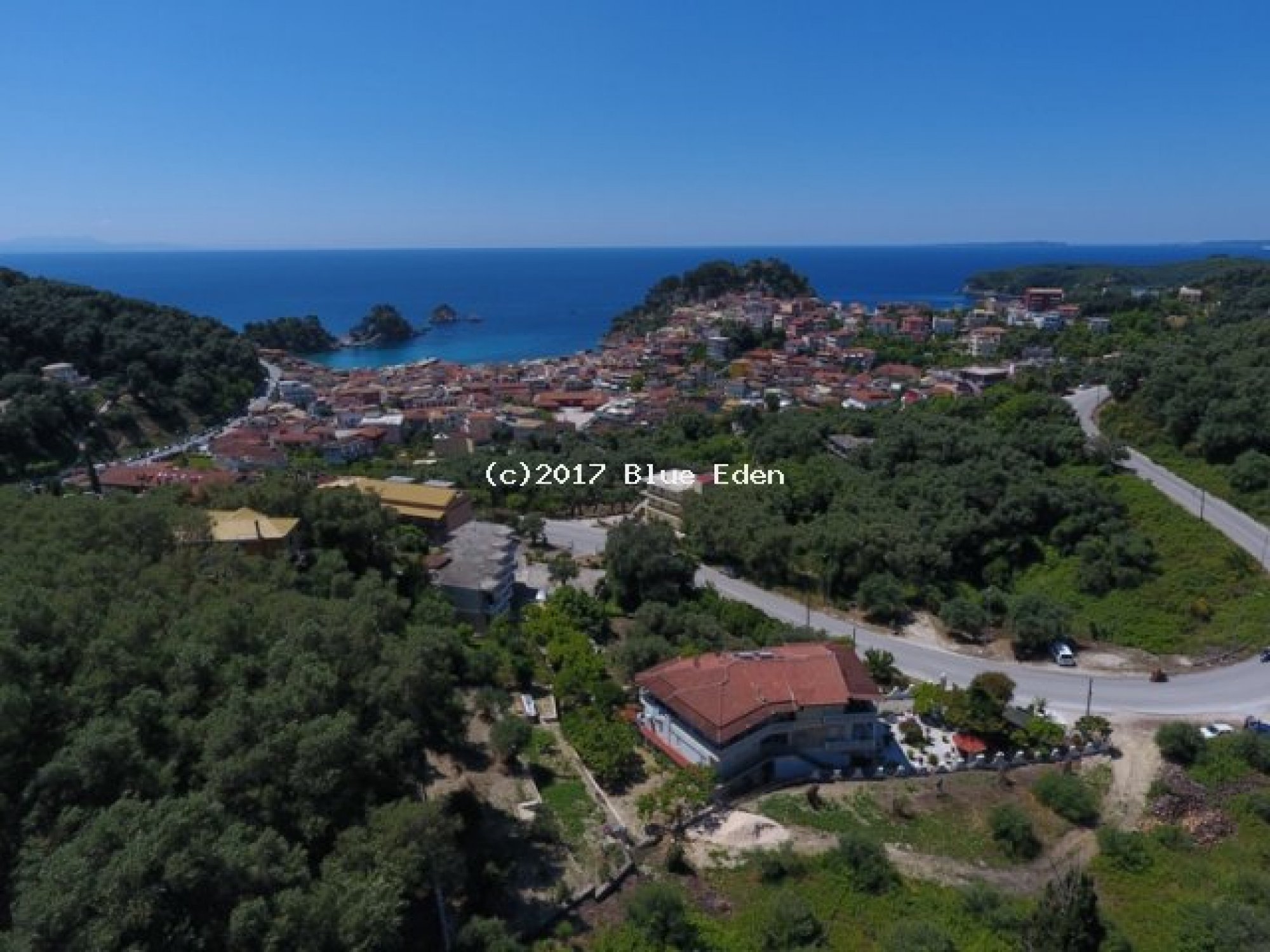 Unique peace of land within city limits of Parga