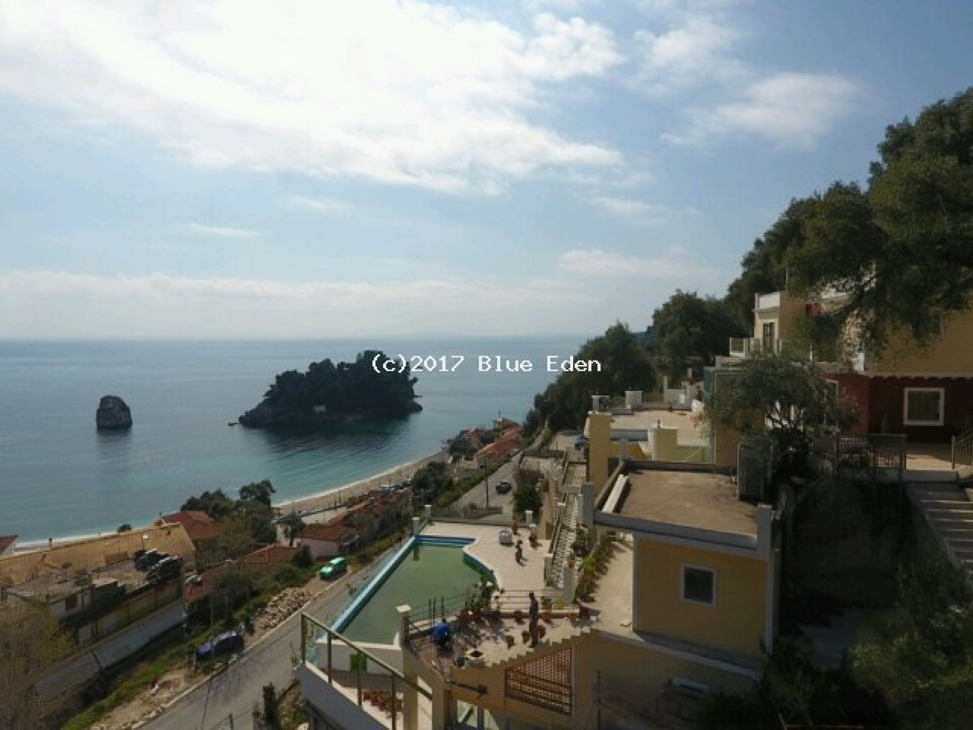 At the heart of Parga with views to Island of Panagia