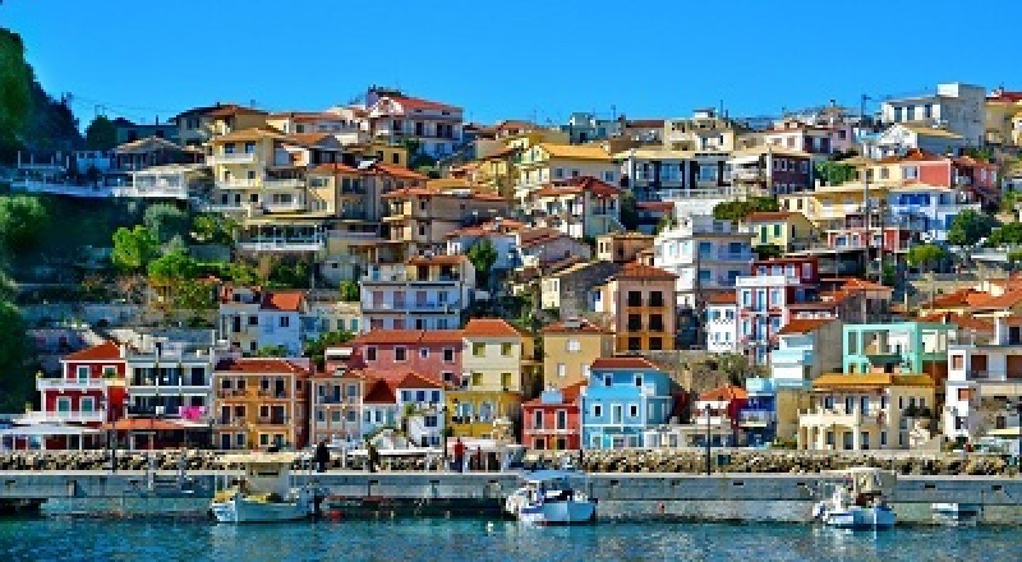 Apartment for sale ςιτη unique view of Parga and the island of Panagia