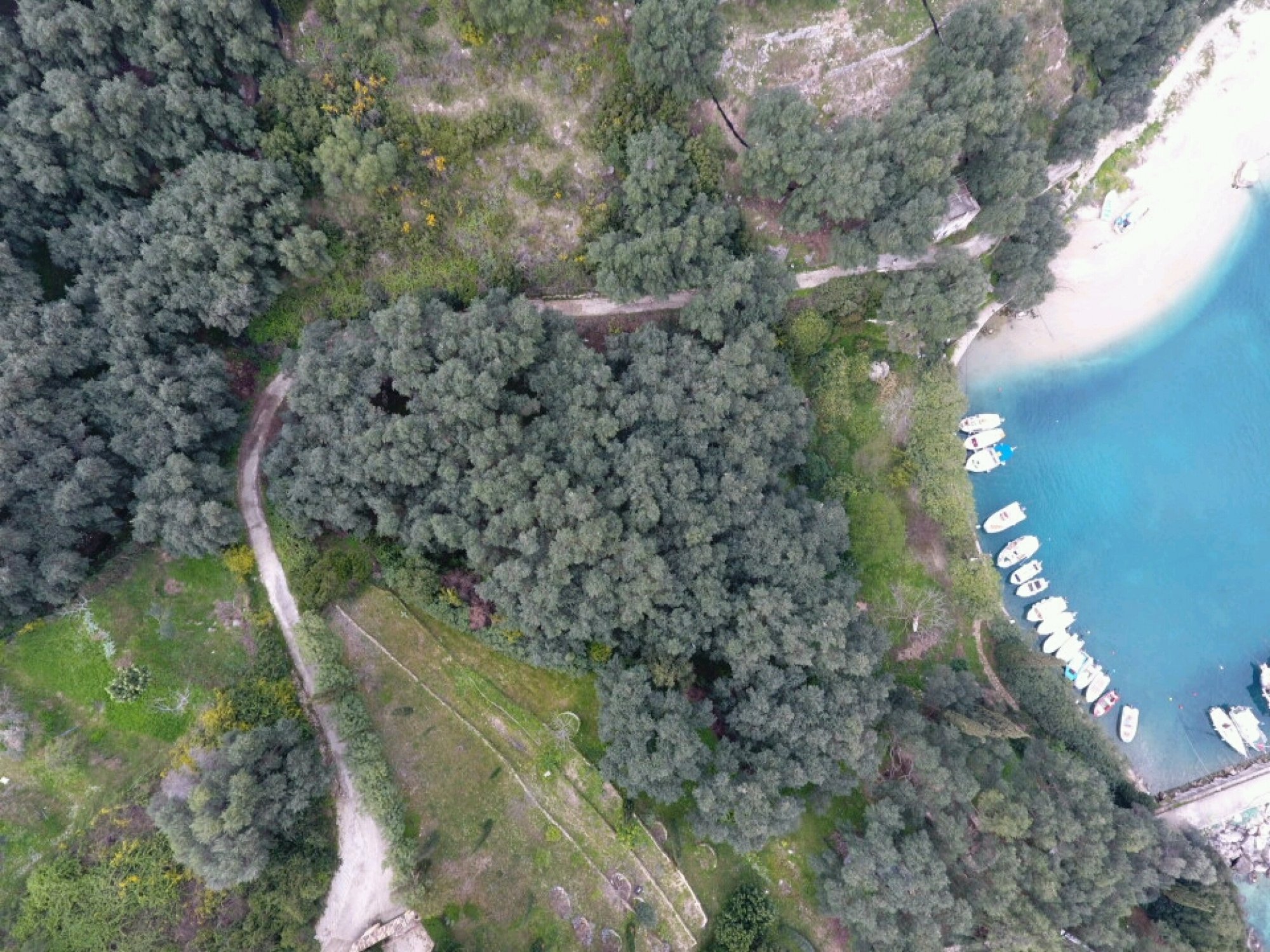 Valtos Beach Parga unique plot of land on the seafront