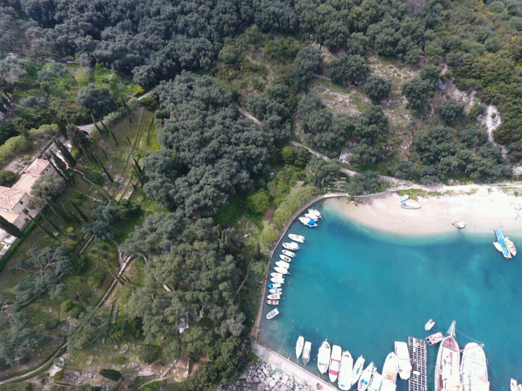 Valtos Beach Parga unique plot of land on the seafront