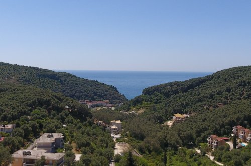 With sea views land at Parga