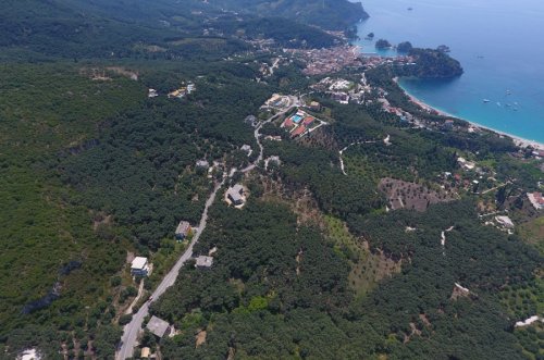 Land property with sea views at Valtos Beach Parga