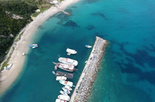 Valtos Beach Parga unique plot of land on the seafront